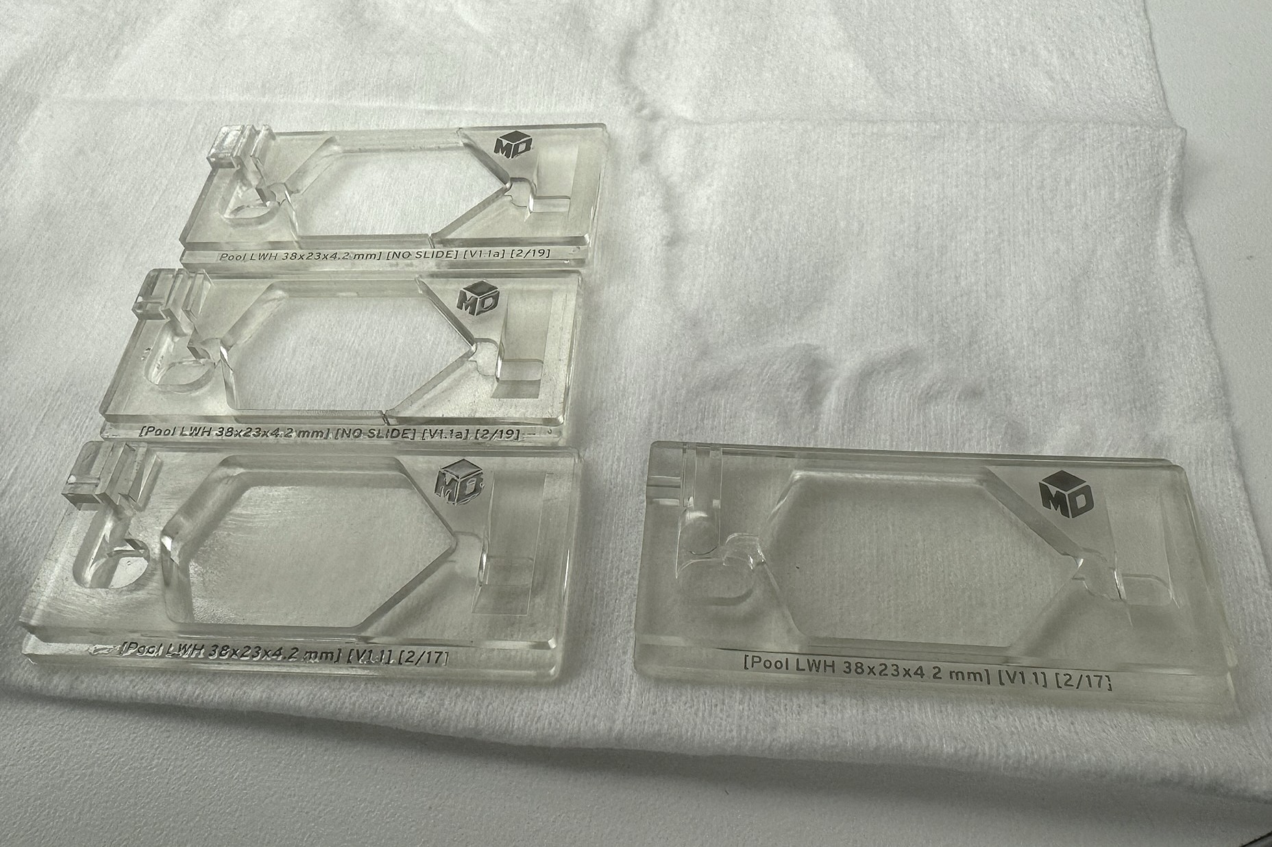 Batch of newly designed chambers