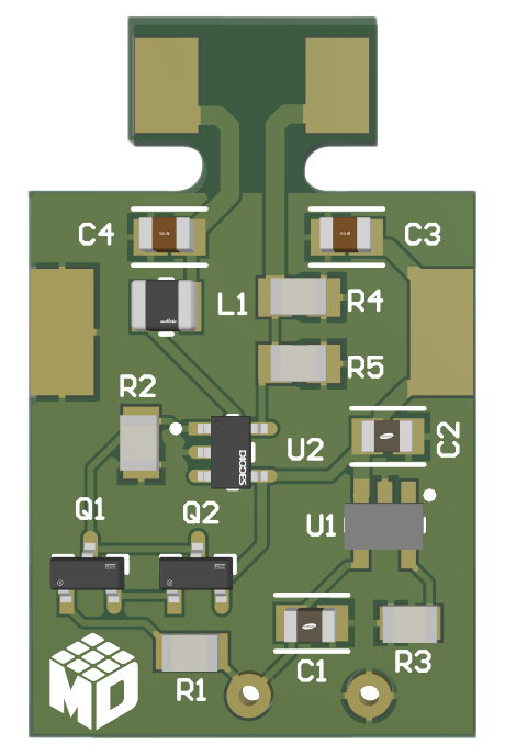 render of main PCB
